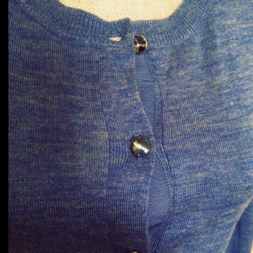 Ann Taylor periwinkle sweater - Picture 2 of 3